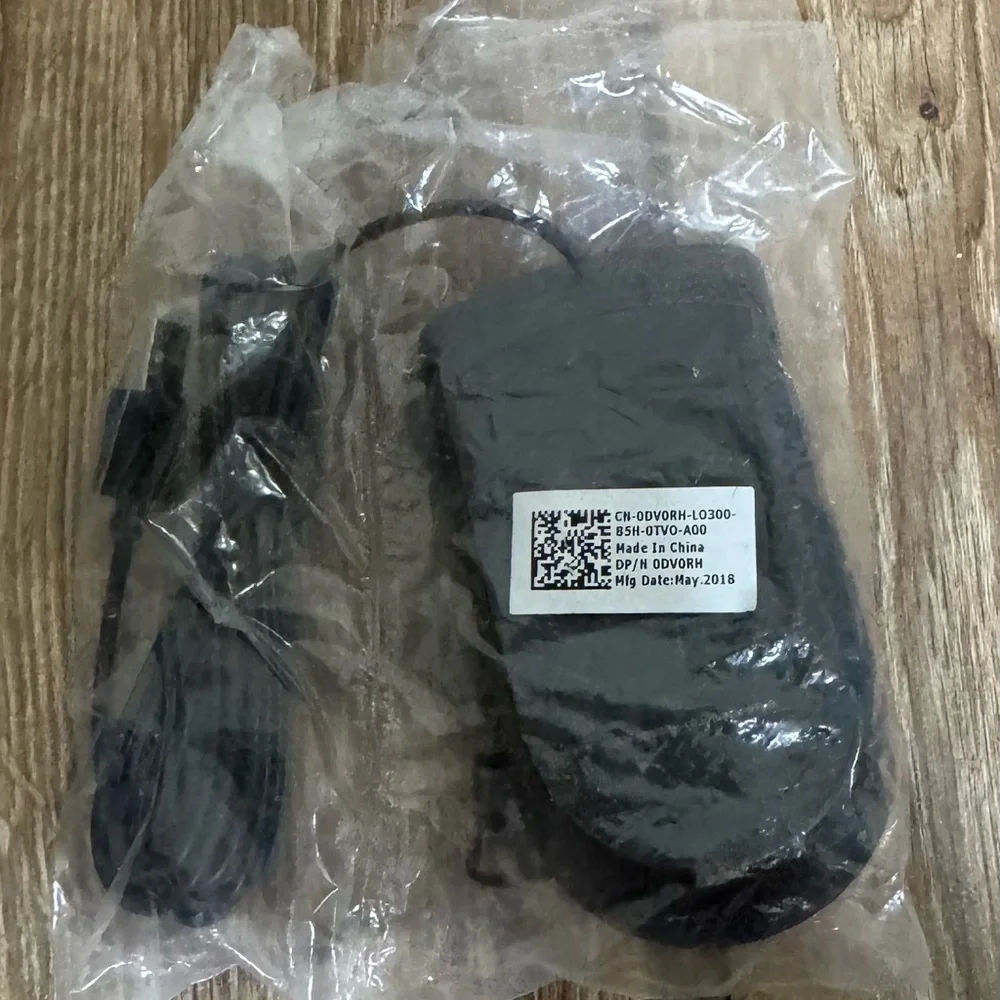 Black Wired Computer Mouse